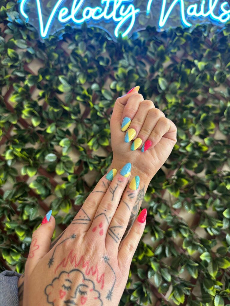 Nail art by Velocity Nails