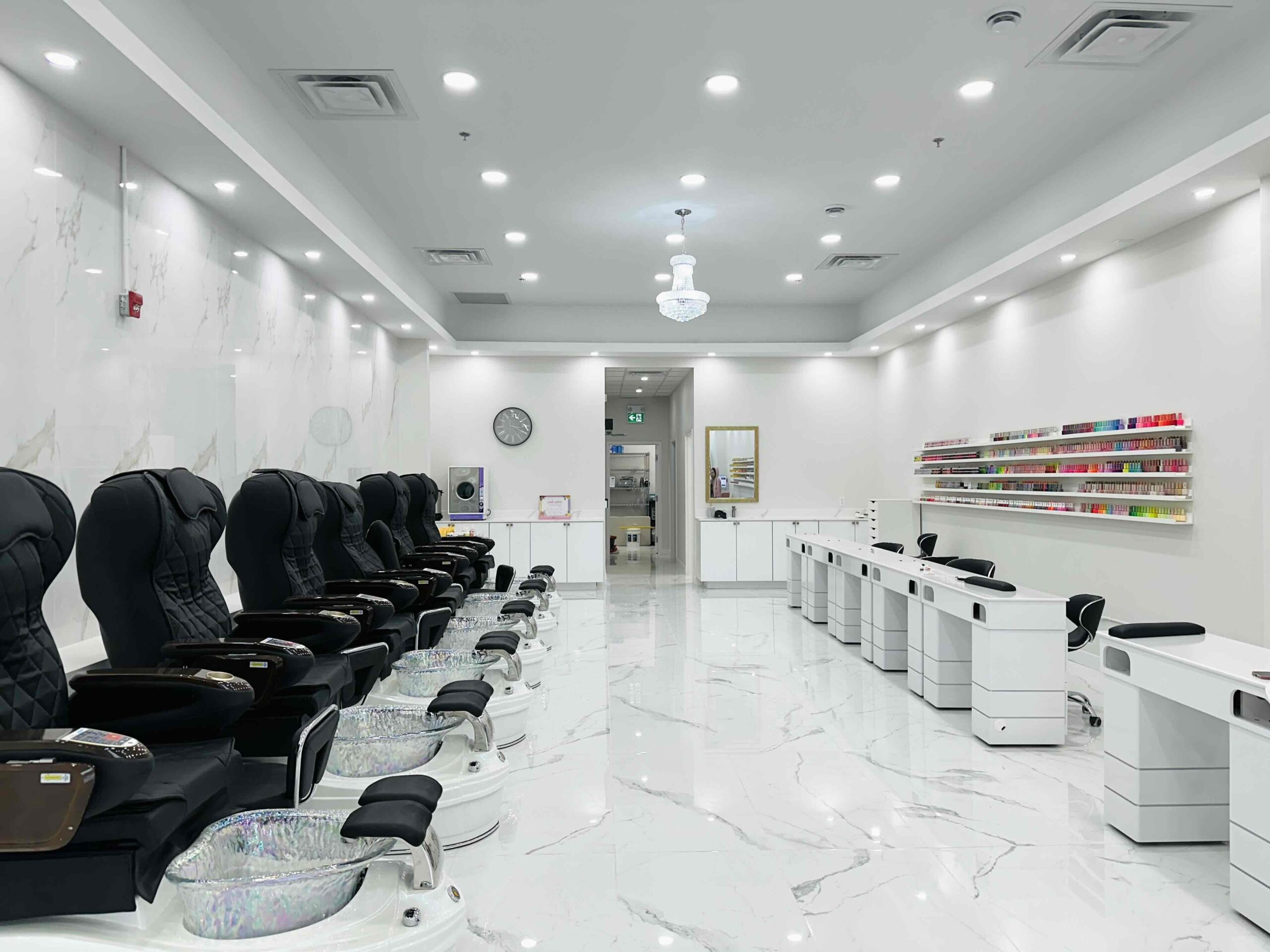 interior of pedi n nails